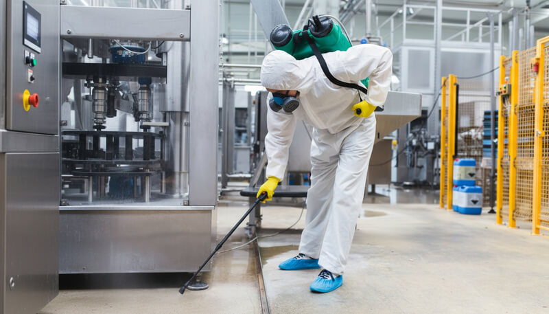 Industrie schoonmaak